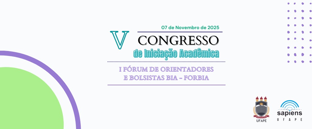 V Congresso de Iniciação Acadêmica